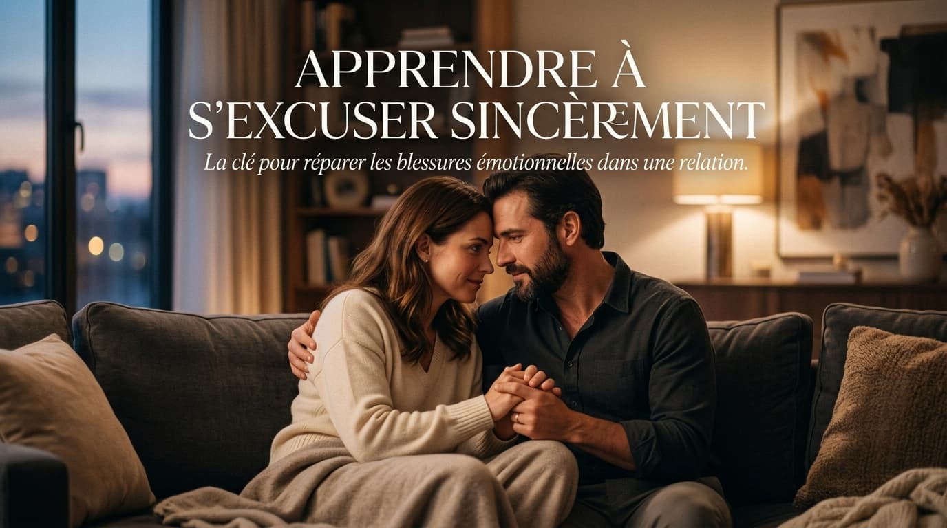 Apprendre à s'excuser sincèrement