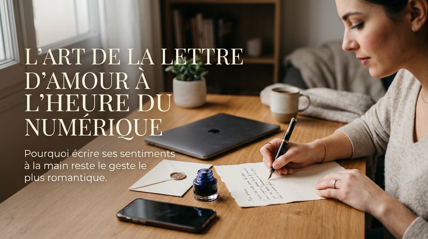 L'art de la lettre d'amour à l'heure du numérique