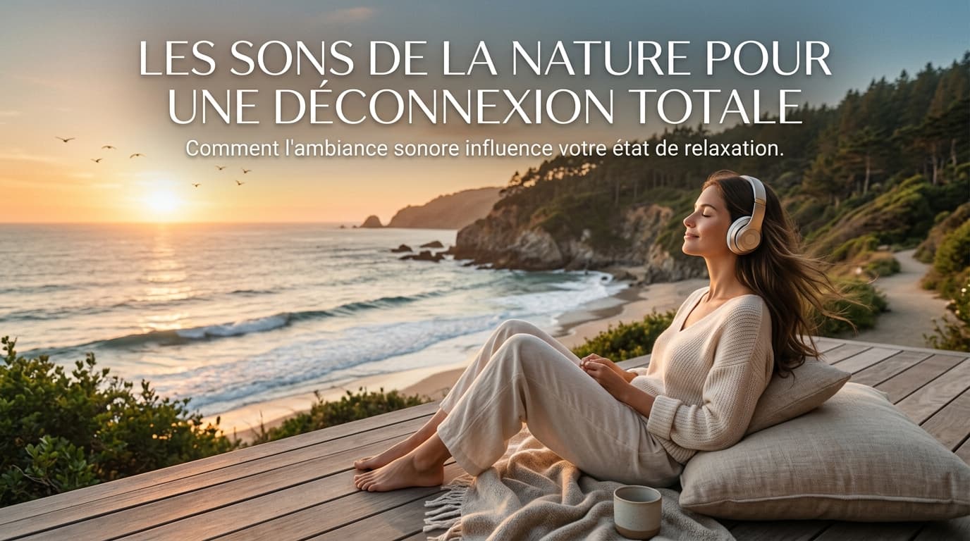 Les sons de la nature pour une déconnexion totale