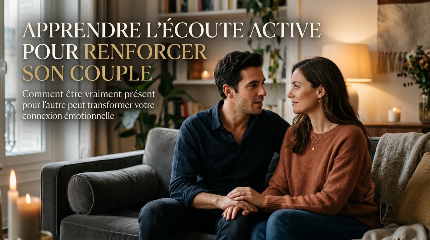 Apprendre l'écoute active pour renforcer son couple