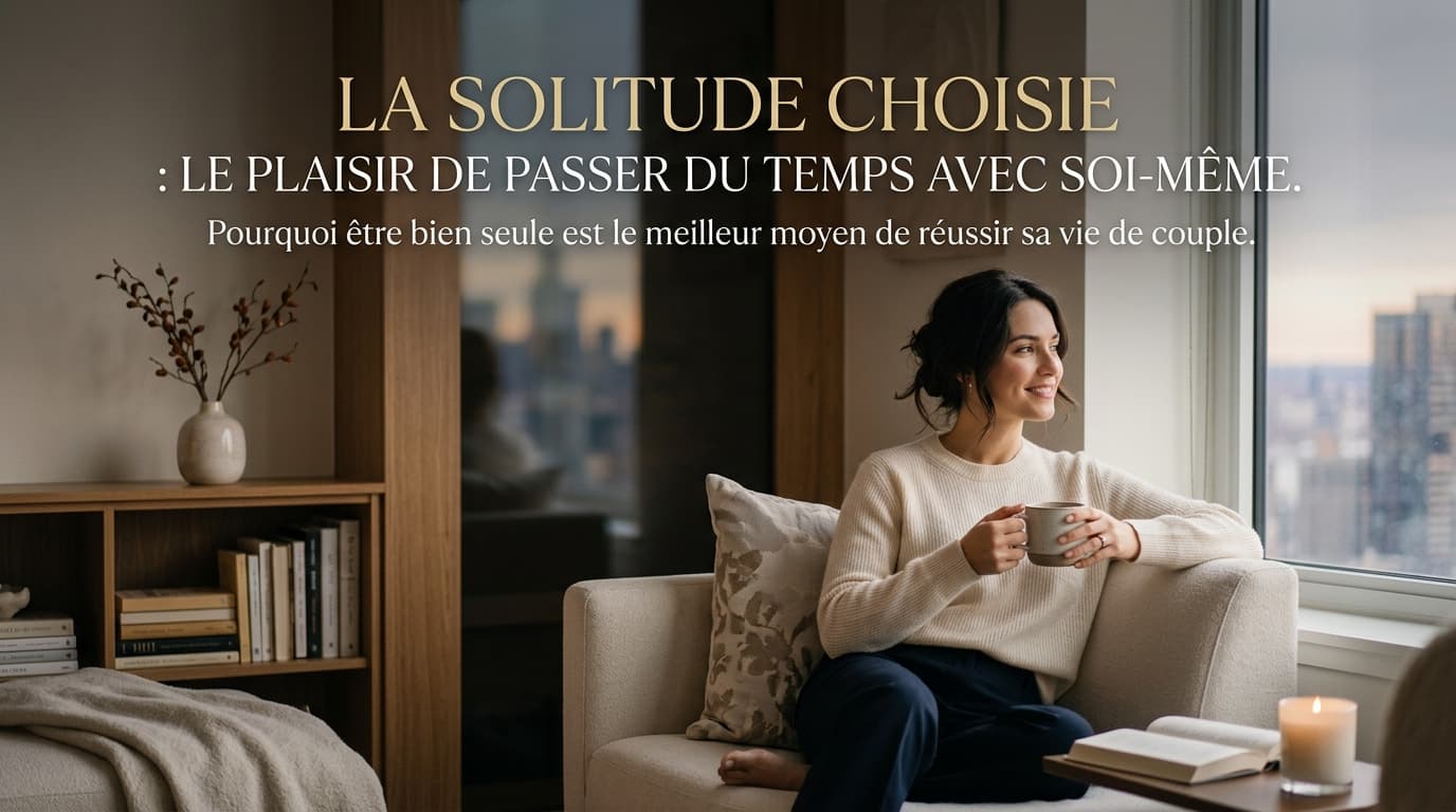 La solitude choisie : le plaisir de passer du temps avec soi-même