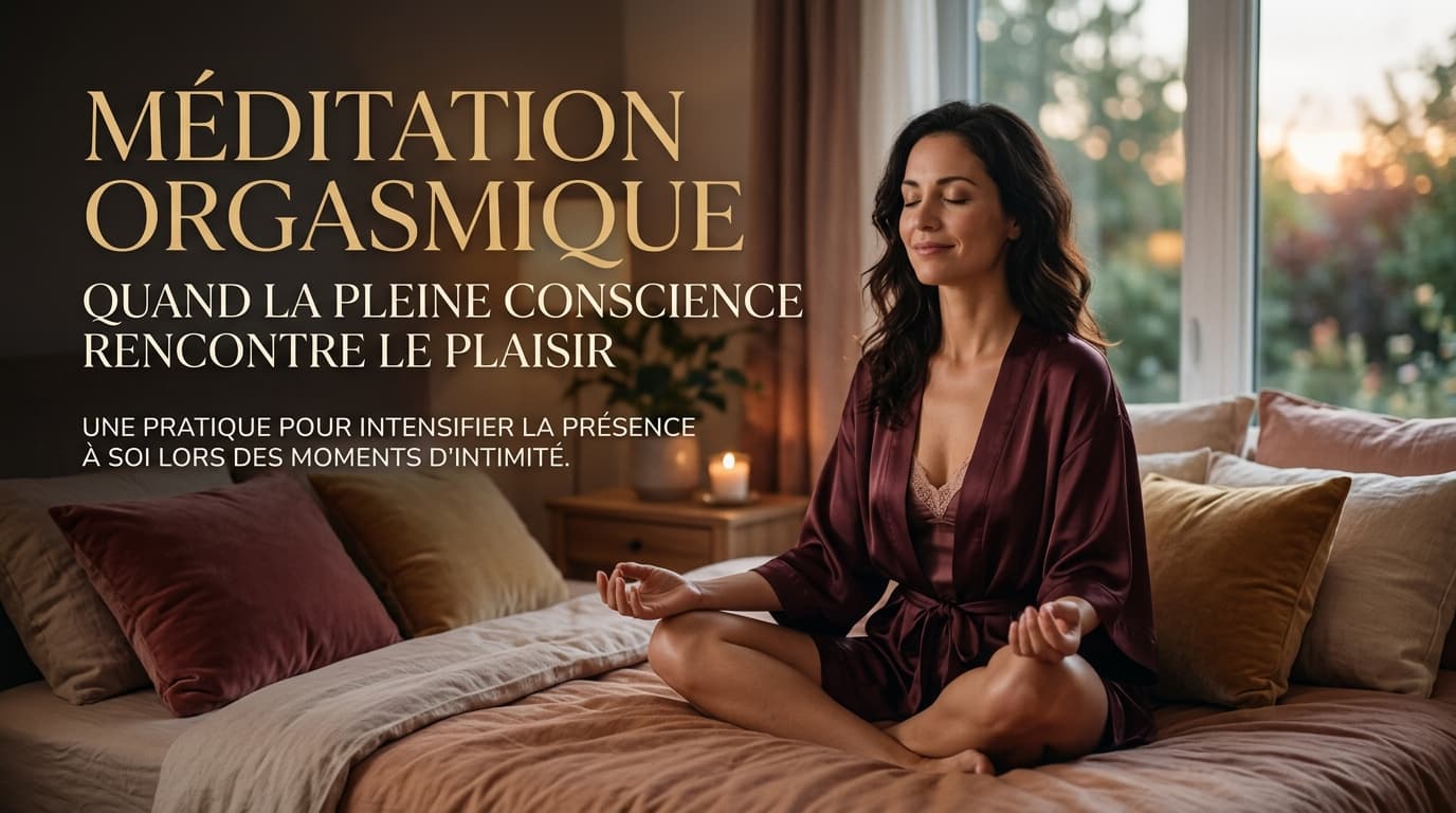 Méditation orgasmique : quand la pleine conscience rencontre le plaisir
