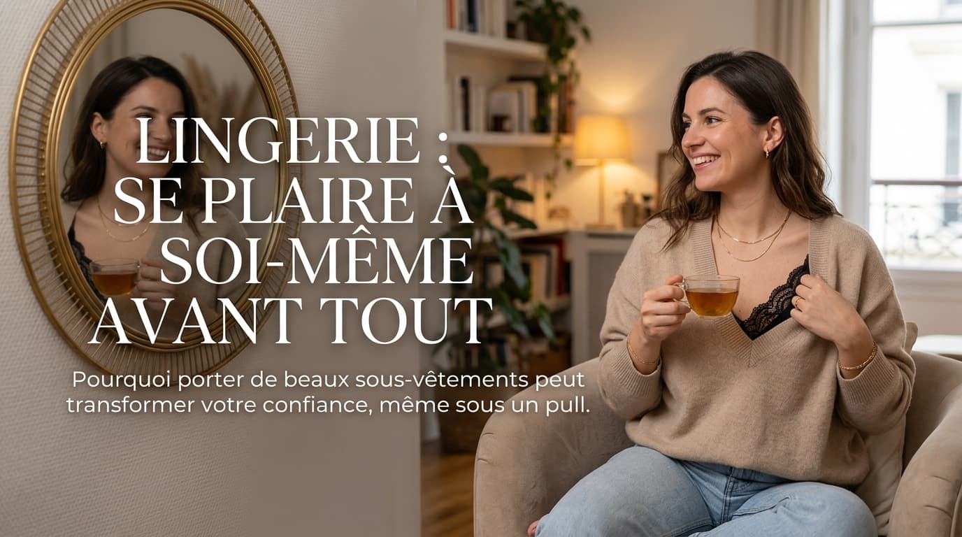 Lingerie : se plaire à soi-même avant tout