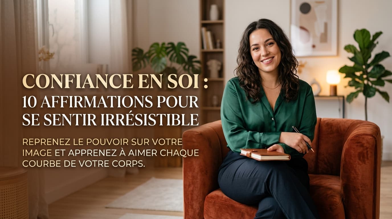 Confiance en soi : 10 affirmations pour se sentir irrésistible