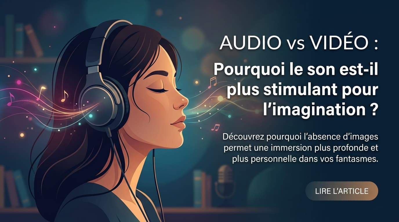 Audio vs Vidéo : Pourquoi le son est-il plus stimulant pour l'imagination ?