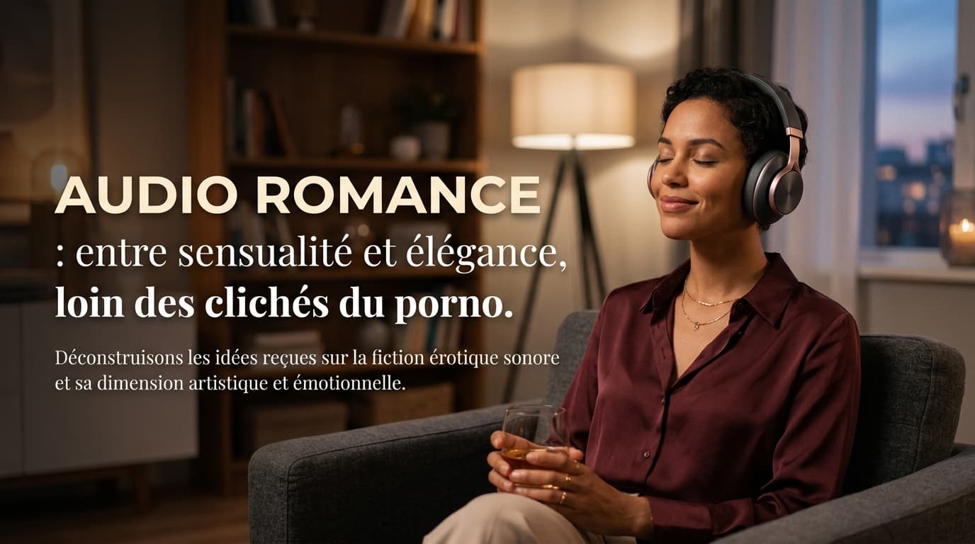 Audio romance : entre sensualité et élégance, loin des clichés du porno