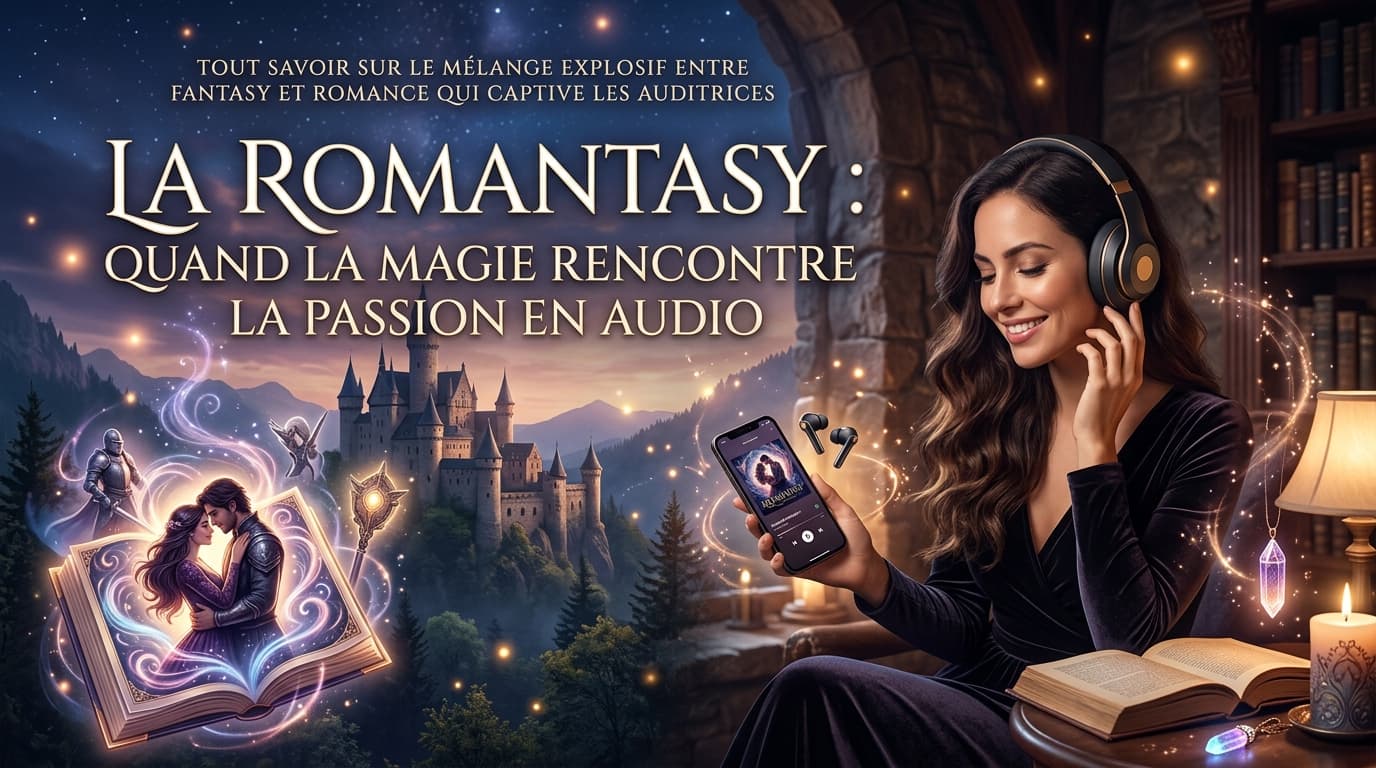 La Romantasy : quand la magie rencontre la passion en audio