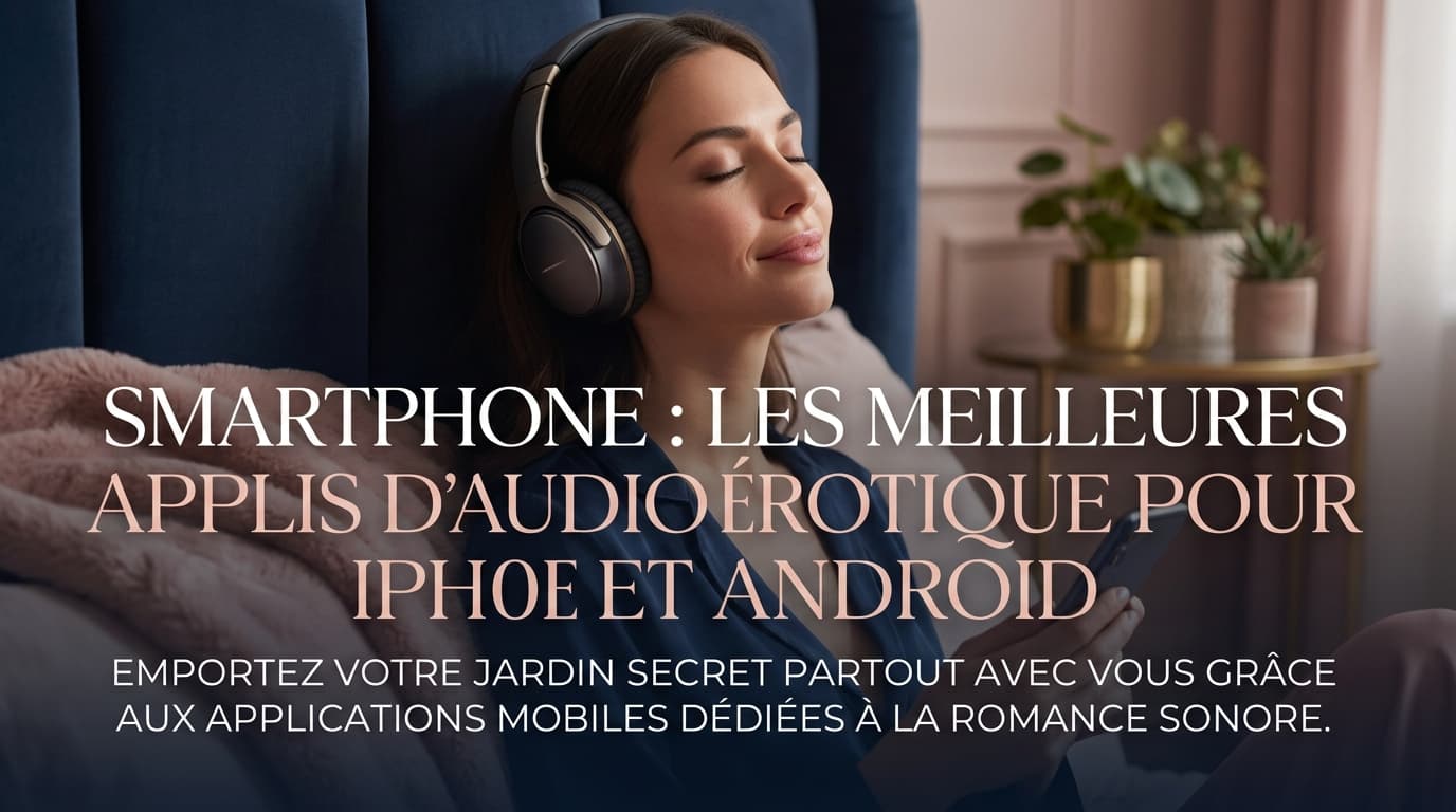 Smartphone : Les meilleures applis d'audio érotique pour iPhone et Android