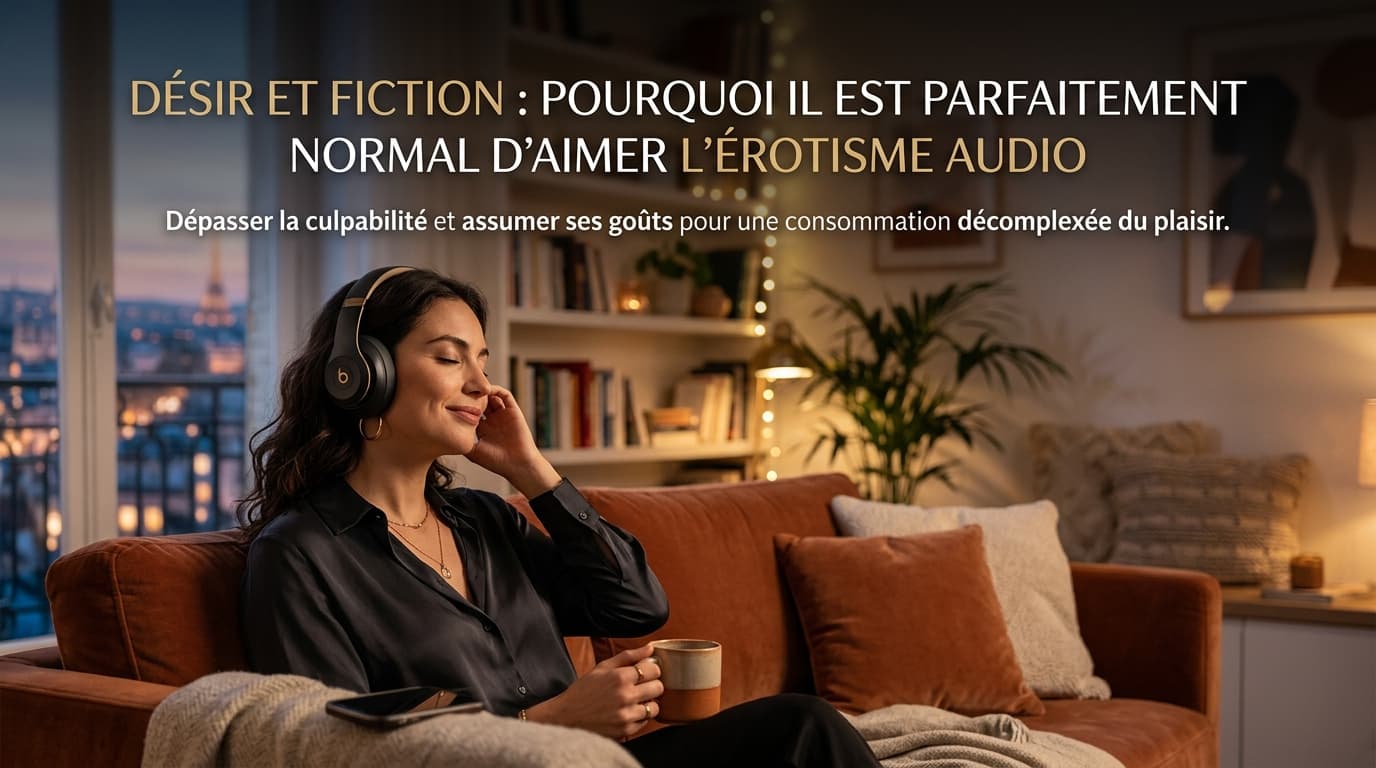 Désir et fiction : pourquoi il est parfaitement normal d'aimer l'érotisme audio