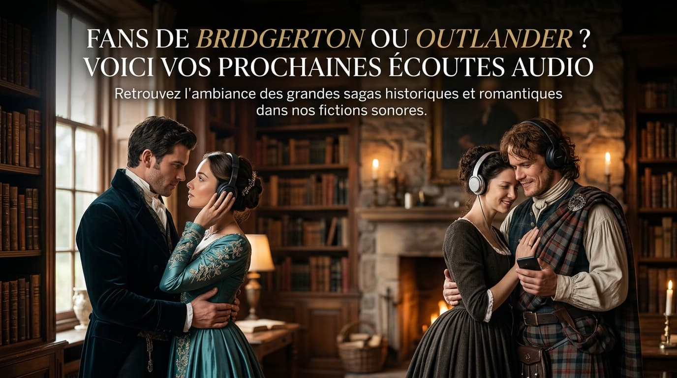 Fans de Bridgerton ou Outlander ? Voici vos prochaines écoutes audio