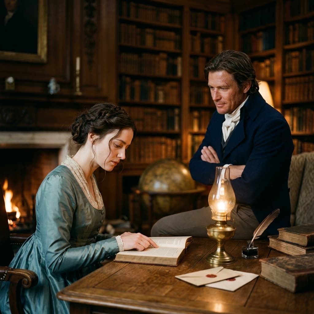 Les Roses de Thornfield : L'Encre et la Poudre