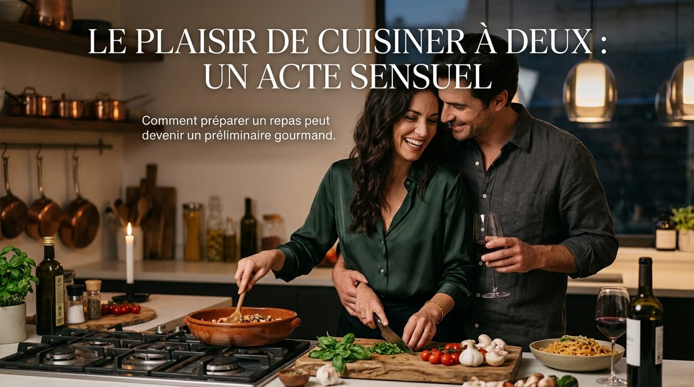 Le plaisir de cuisiner à deux : Un acte sensuel