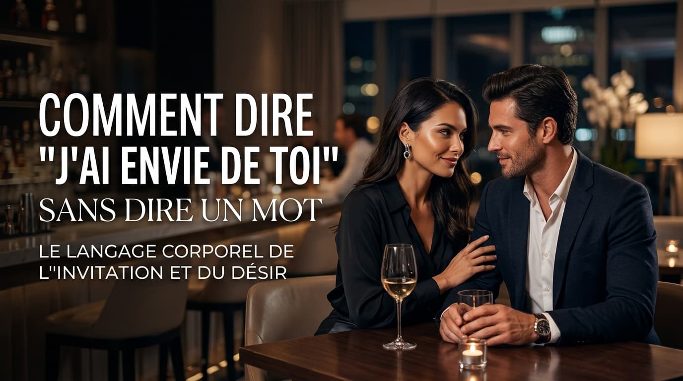 Comment dire 'j'ai envie de toi' sans dire un mot
