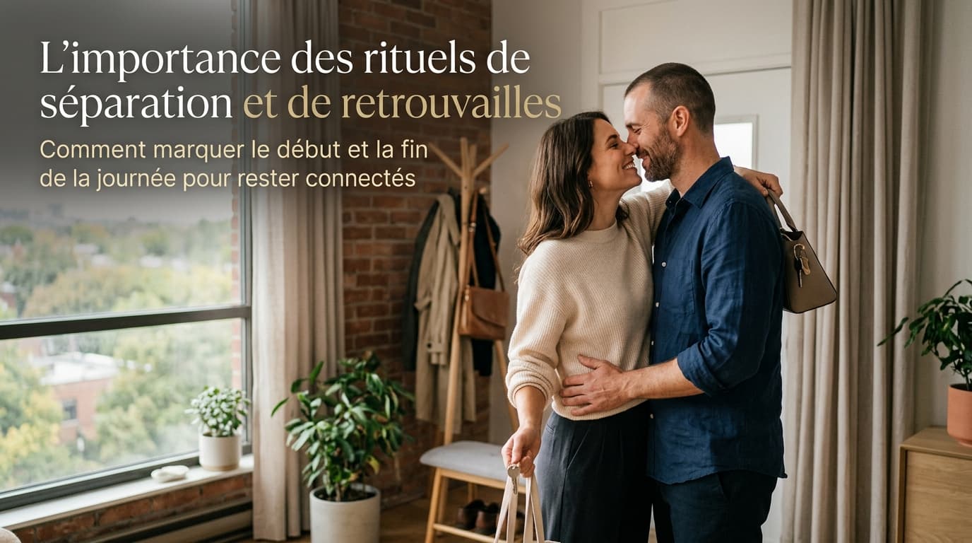 L'importance des rituels de séparation et de retrouvailles