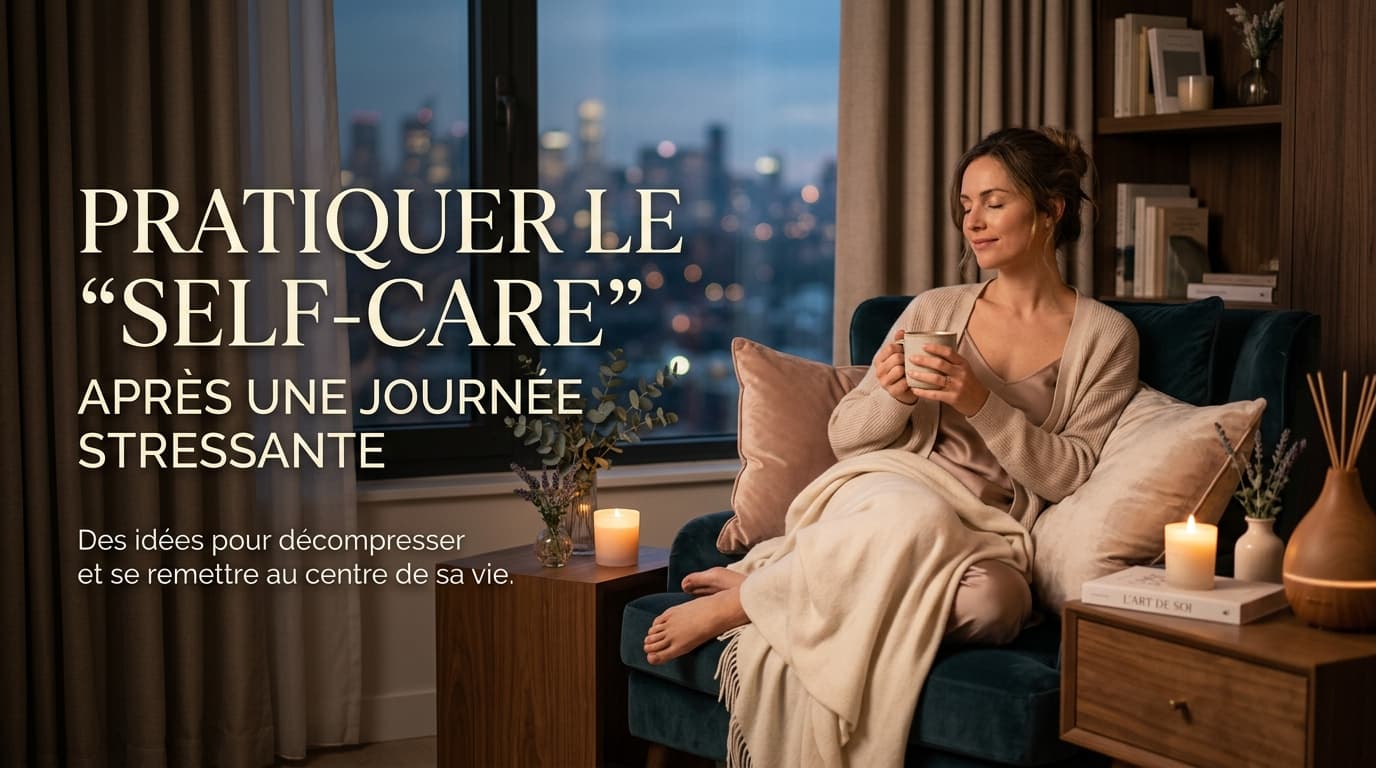 Pratiquer le 'Self-Care' après une journée stressante
