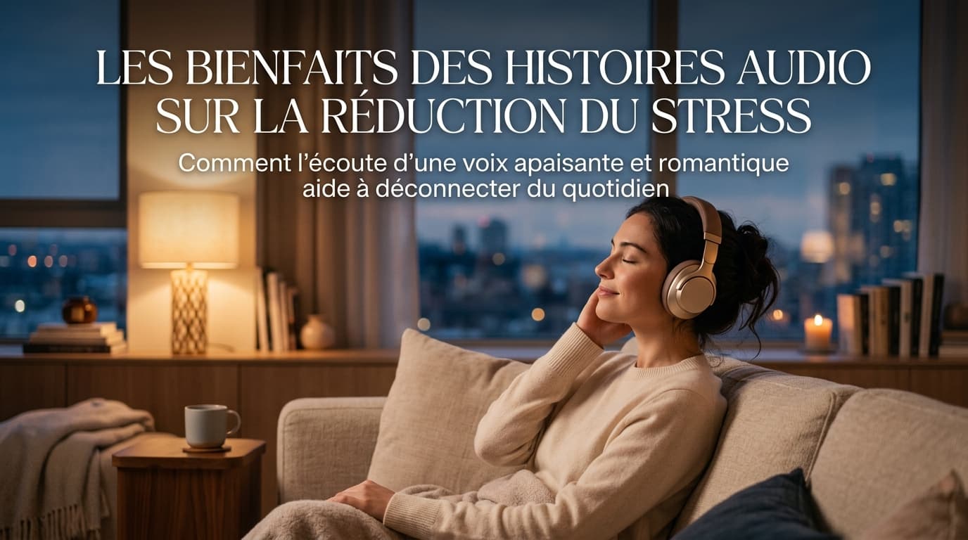 Les bienfaits des histoires audio sur la réduction du stress