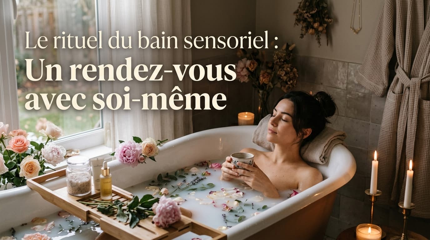 Le rituel du bain sensoriel : Un rendez-vous avec soi-même