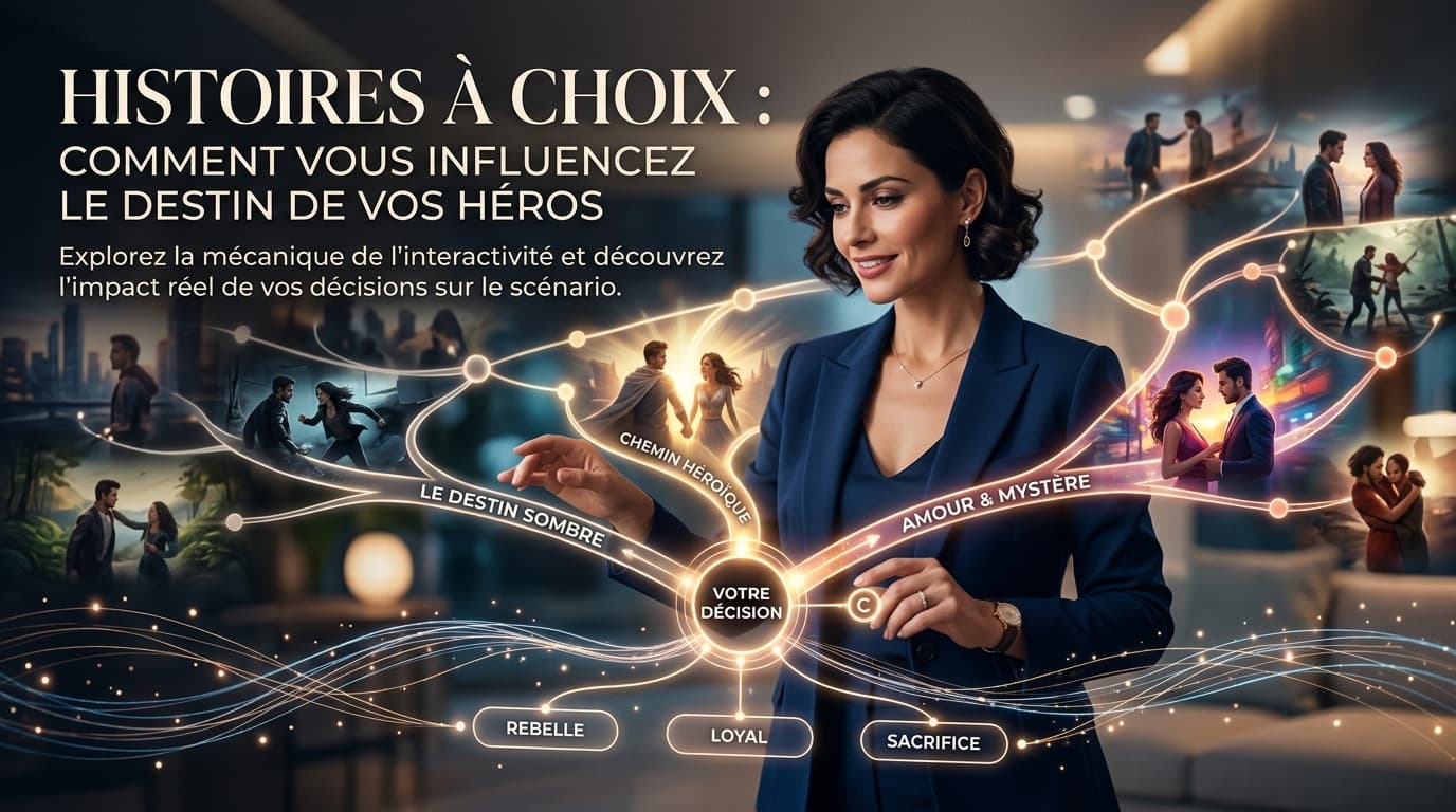 Histoires à choix : comment vous influencez le destin de vos héros