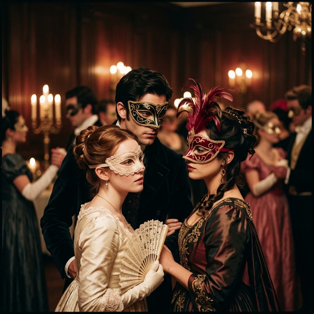 Les Roses de Thornfield : Le Bal des Trois Masques